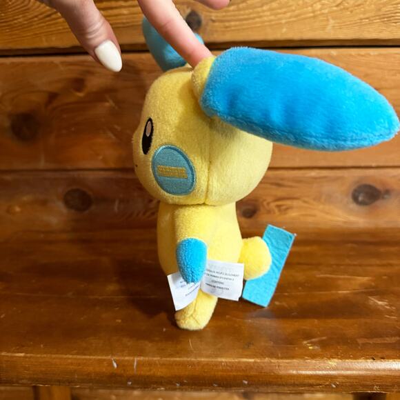 Pokemon TOMY 2016 Minun Plush Toy 10” Stuffed Animal - Picture 4 of 7